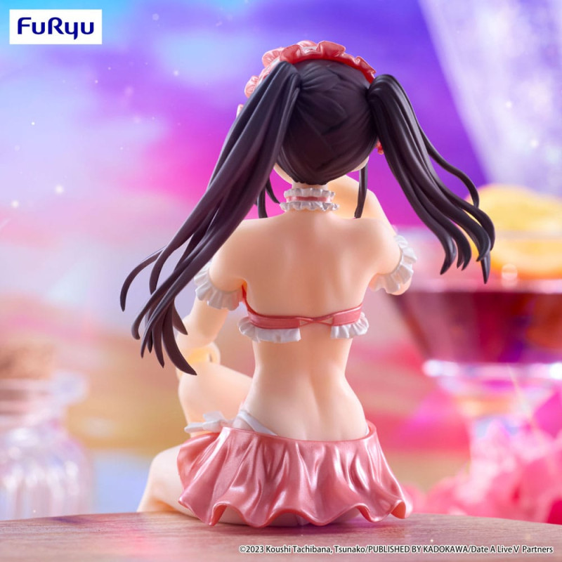 Date A Live V Noodle Stopper PVC Statue Kurumi Tokisaki Swimsuit Pastel Red Color Ver. 15 cm 1