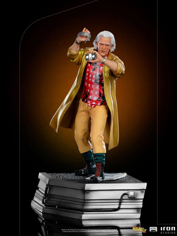 Back to the Future II Art Scale Statue 1/10 Doc Brown 25 cm 10