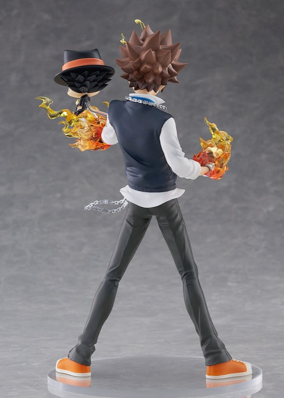 Katekyo Hitman Reborn Pop Up Parade SP PVC Figures 2-Pack Tsunayoshi Sawada & Reborn 24 cm 6