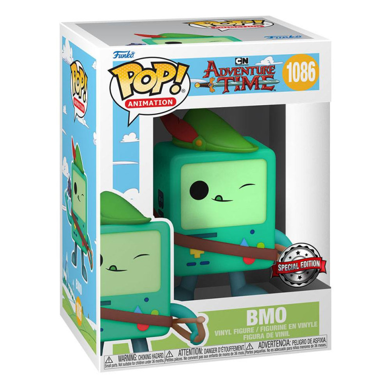 Adventure Time POP! Vinyl Figure BMO w/Bow 9 cm 1