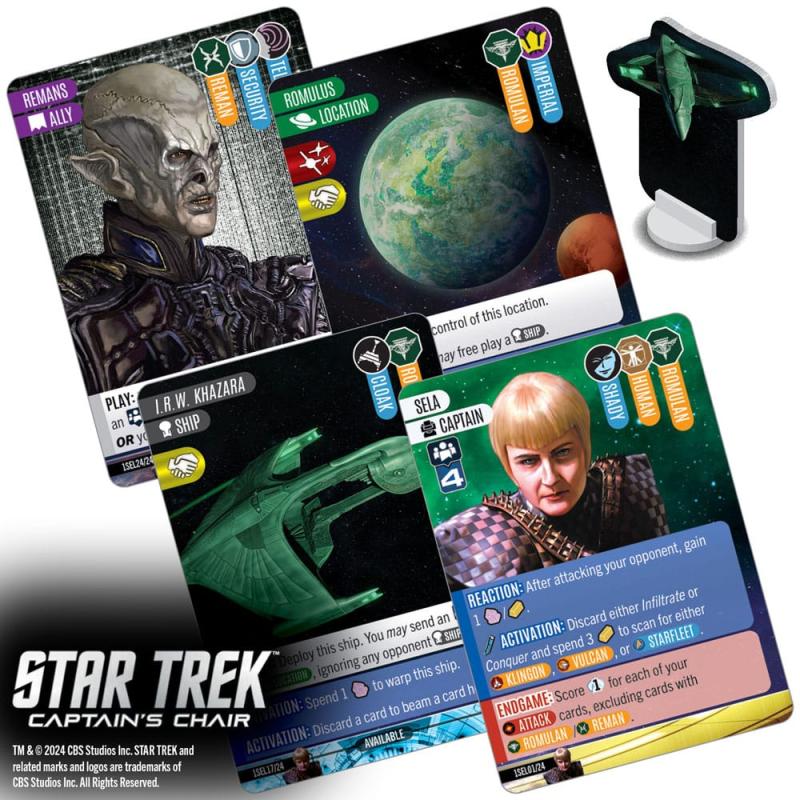 Star Trek: Captain's Chair Card Game *English Version* 6