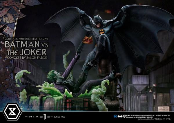 DC Comics Statue 1/3 Batman vs. The Joker by Jason Fabok 85 cm