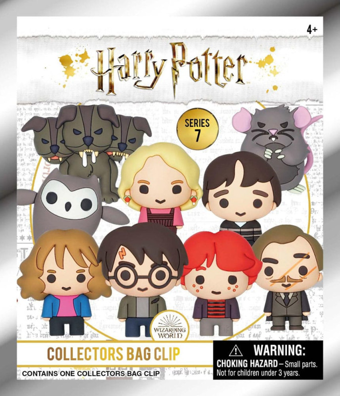 Harry Potter 3D PVC Bag Clips Series 7 Display (24) 1