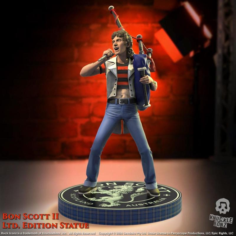 AC/DC Rock Iconz Statue Bon Scott II 24 cm