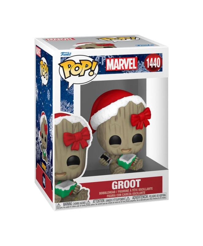 Marvel POP! Vinyl Figure Holiday Groot 9 cm