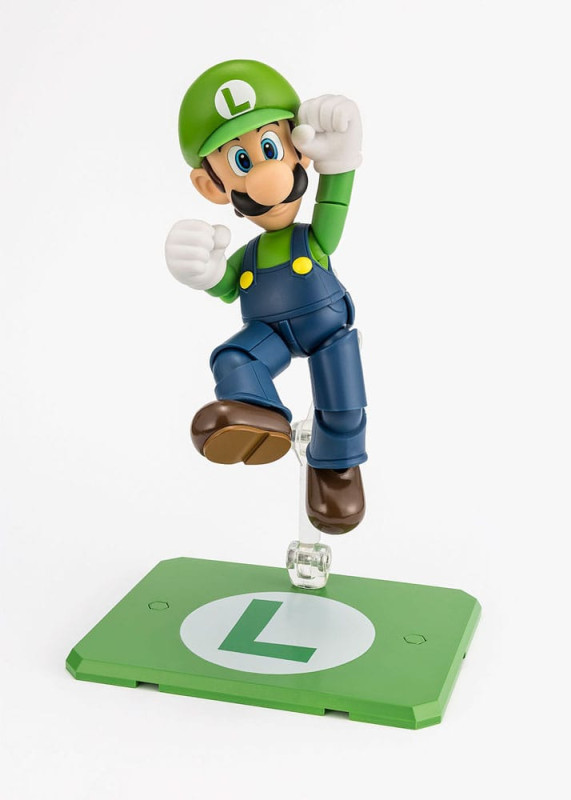Super Mario S.H. Figuarts Action Figure Luigi 11 cm 2