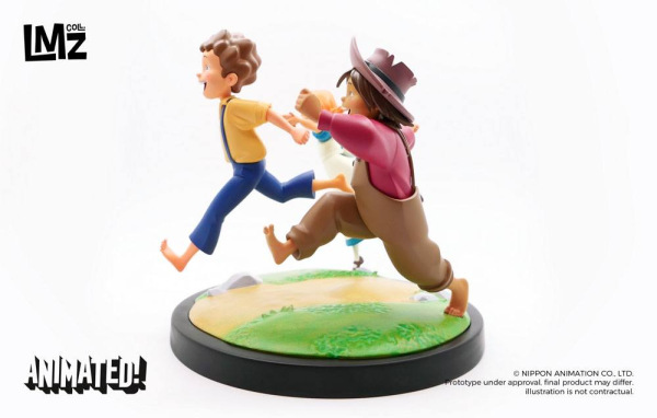The Adventures of Tom Sawyer Animated! Statue Tom, Huck & Becky 23 cm 7