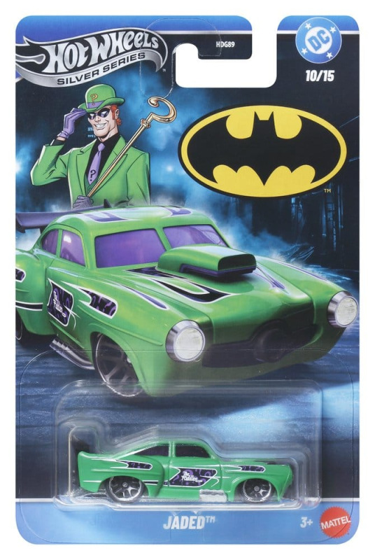 Batman Hot Wheels Silver Series Die-Cast Vehicles 1/64 979T Assortment (24) 12