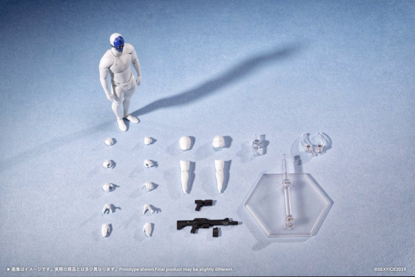 Original Character Series Neural Interface Action Figure 1/12 Bioroid-Troy 021 15 cm 5