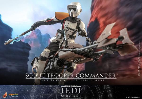 Star Wars: Jedi Survivor Videogame Masterpiece Action Figure 1/6 Scout Trooper Commander 30 cm