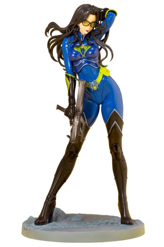 G.I. Joe Bishoujo PVC Statue 1/7 Baroness 25th Anniversary Blue Color Ver. 23 cm