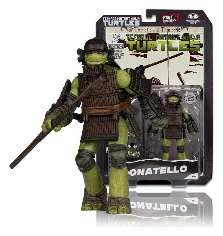 Teenage Mutant Ninja Turtles Page Punchers Action Figure Donatello (Turtles in Time) 13 cm 1
