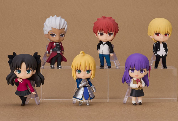 Fate/Stay Night Nendoroid Surprise Minifigures 7 cm Heroes vs Villains Display (6) 1