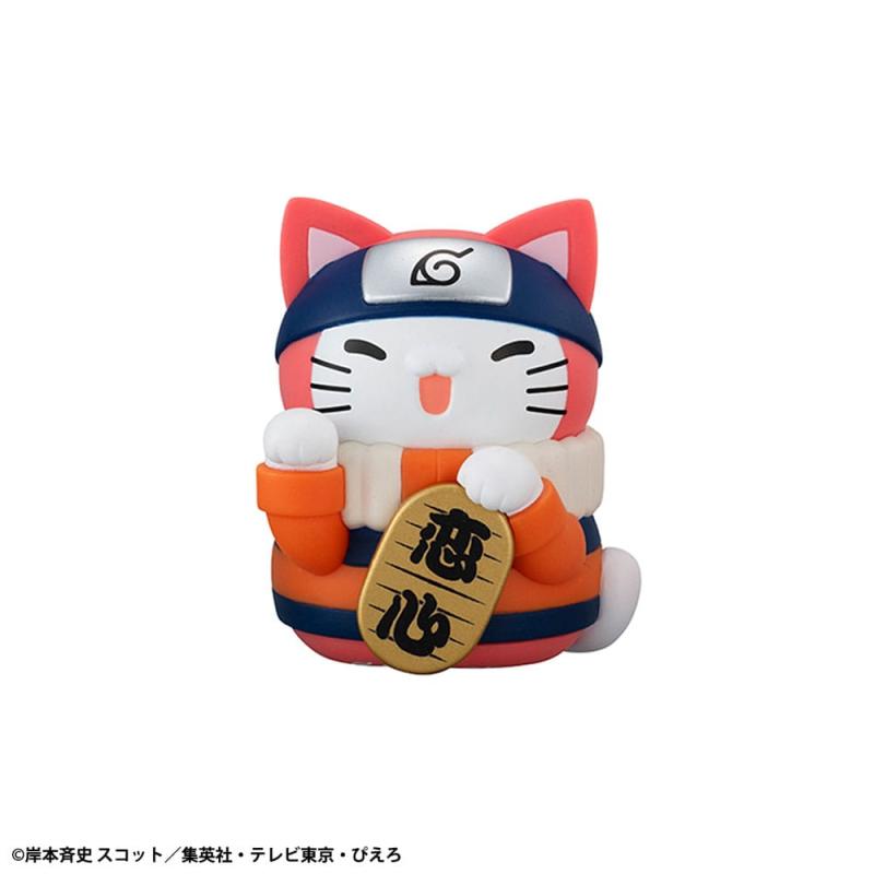 Naruto Shippuden Mega Cat Project Nyaruto! Trading Figures Fortune Cats Coloful 7 cm Assortment (6) 5