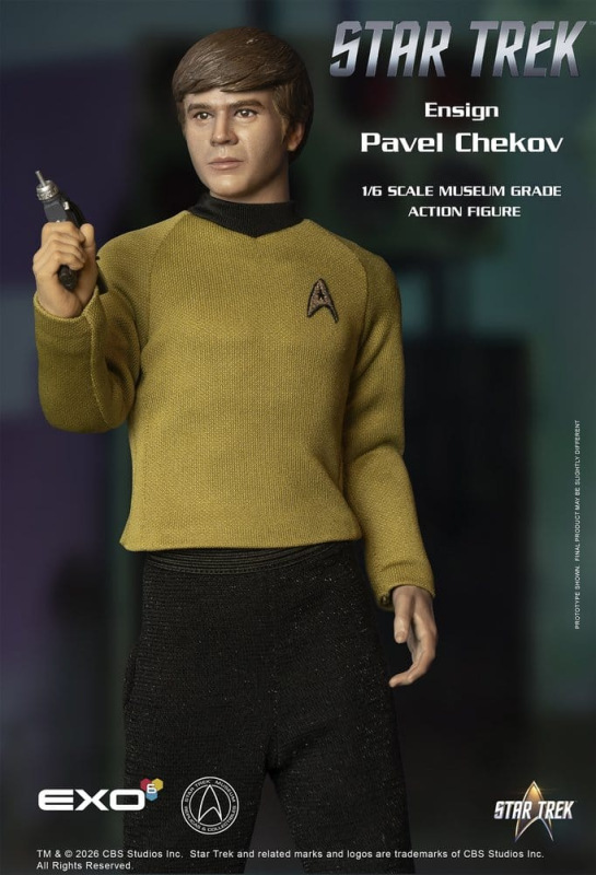 Star Trek: The Original Series Action Figure 1/6 Ensign Pavel Chekov 30 cm 6