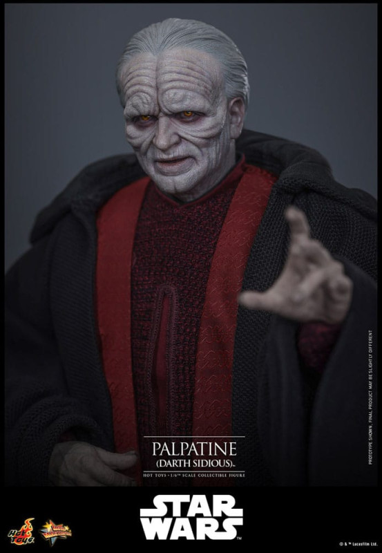 Star Wars: Episode III - Revenge of the Sith Action Figure 1/6 Palpatine (Darth Sidious) 29 cm 9