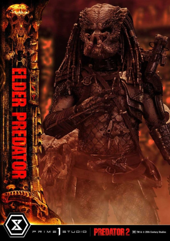 Predator 2 (Film) Museum Masterline Statue 1/3 Elder Predator DX Bonus Version 94 cm 10