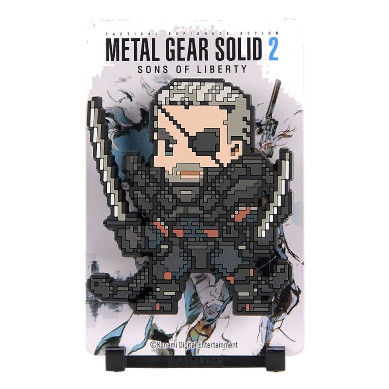 Metal Gear Solid 2 FiGGYZ Magnet Collectible Solidus Snake 11 cm 1