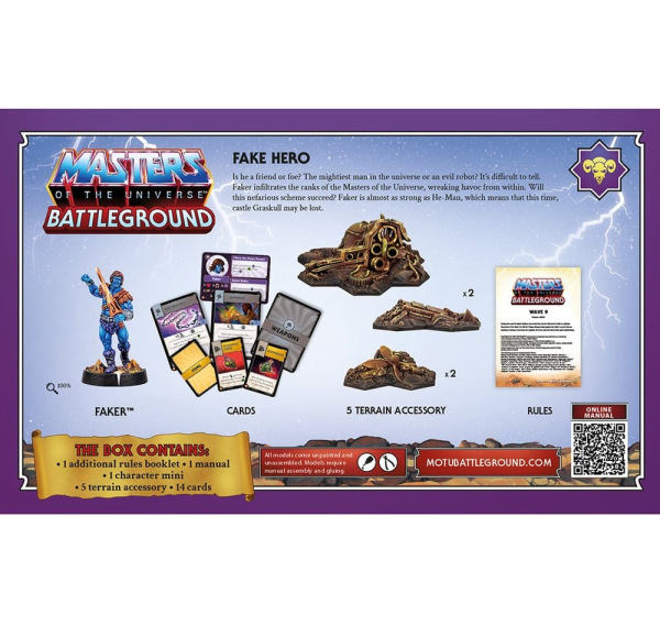 Masters of the Universe: Battleground Miniatures Game Wave 9: Evil Warriors Faction *Italian Version 6