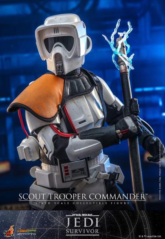 Star Wars: Jedi Survivor Videogame Masterpiece Action Figure 1/6 Scout Trooper Commander 30 cm