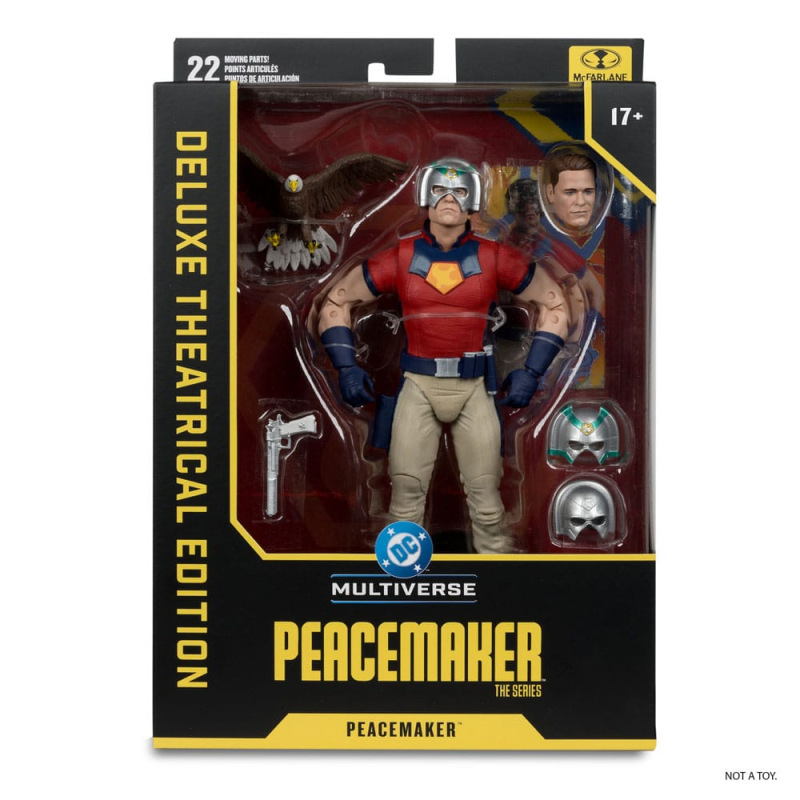 Peacemaker DC Mulitverse DC Theatrical Deluxe Edition Action Figure Peacemaker 19 cm 7