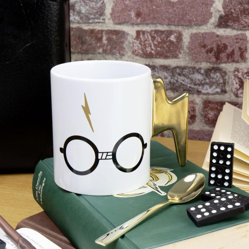Harry Potter Mug Glasses Lightning Handle 460 ml 2