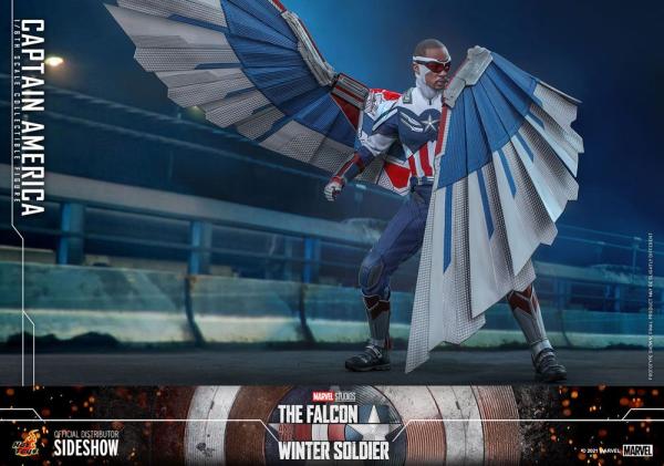 The Falcon and The Winter Soldier Action Figure 1/6 Captain America 30 cm