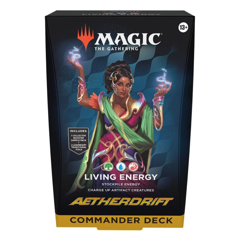 Magic the Gathering Aetherdrift Commander Decks Display (4) english 1