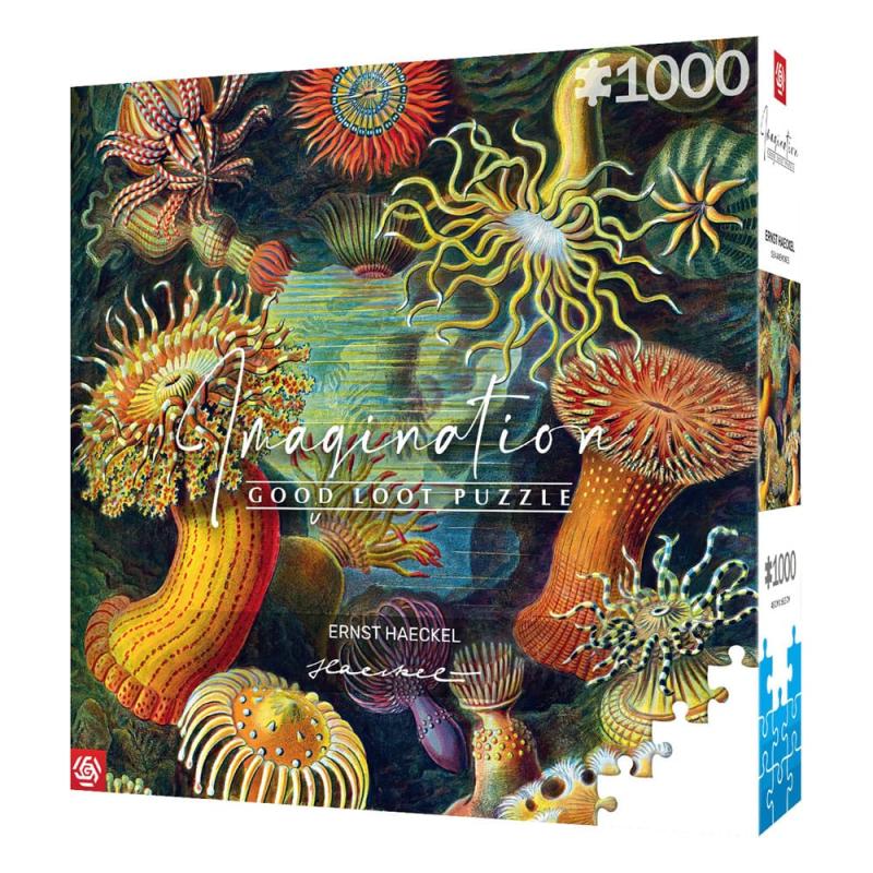 Ernst Haeckel Imagination Puzzle Sea Anemones/Stworzenia morskie (1000 pieces)