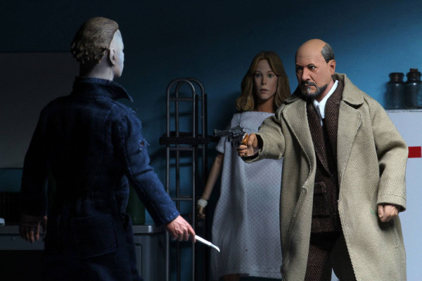 Halloween 2 Retro Action Figure 2-Pack Doctor Loomis & Laurie Strode 20 cm 4