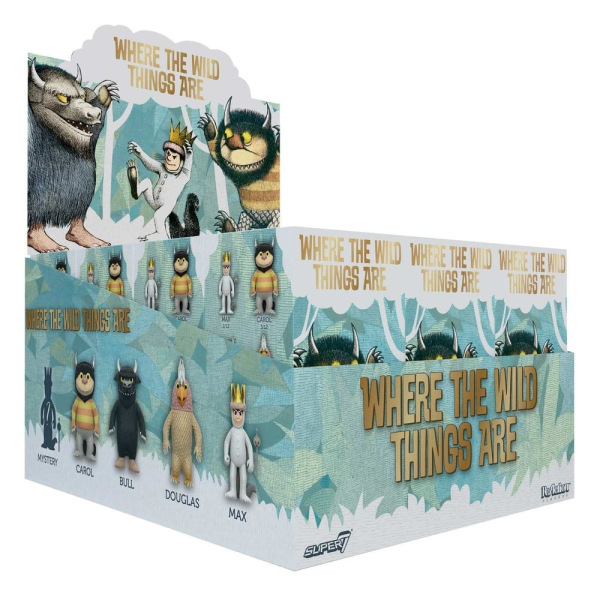 Where The Wild Things Are Action Figure Blind Box Wave 1 Display (12)