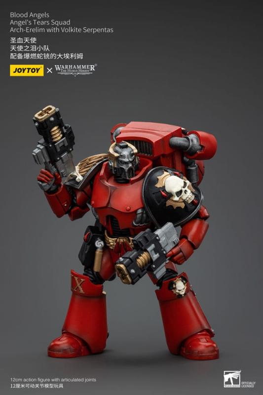 Warhammer The Horus Heresy Action Figure 1/18 Blood Angels Angel's Tears Squad Arch-Erelim with Volk