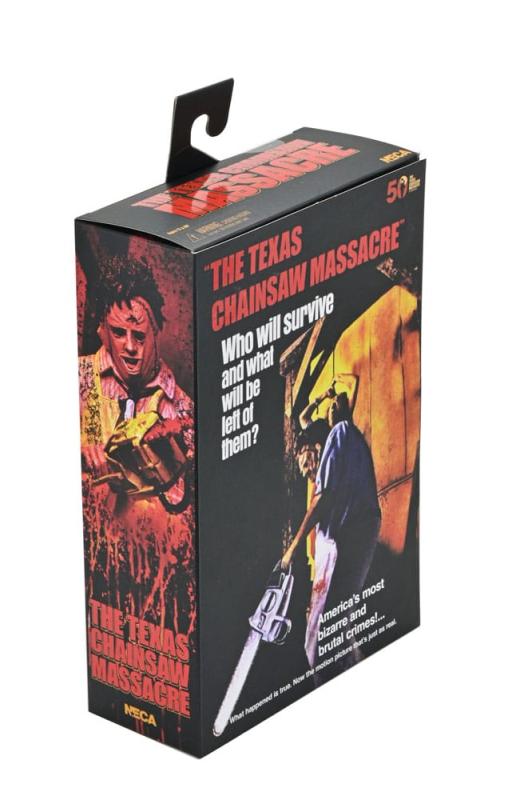 Texas Chainsaw Massacre Clothed Action Figure Leatherface 50th Anniversary 20 cm 3