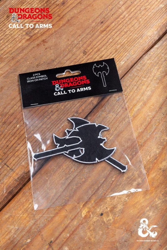 Dungeons & Dragons Patch set Barbarian 1