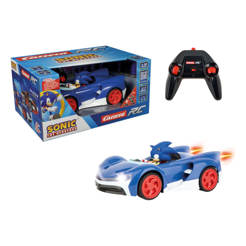 Sonic the Hedgehog Cart RC remote-controlled car 1/18 2.4GHz Sonic 2