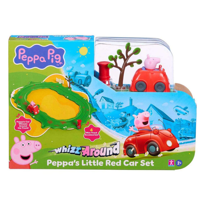 Peppa Pig Whizz Around Peppa's Little Red Car Set 3