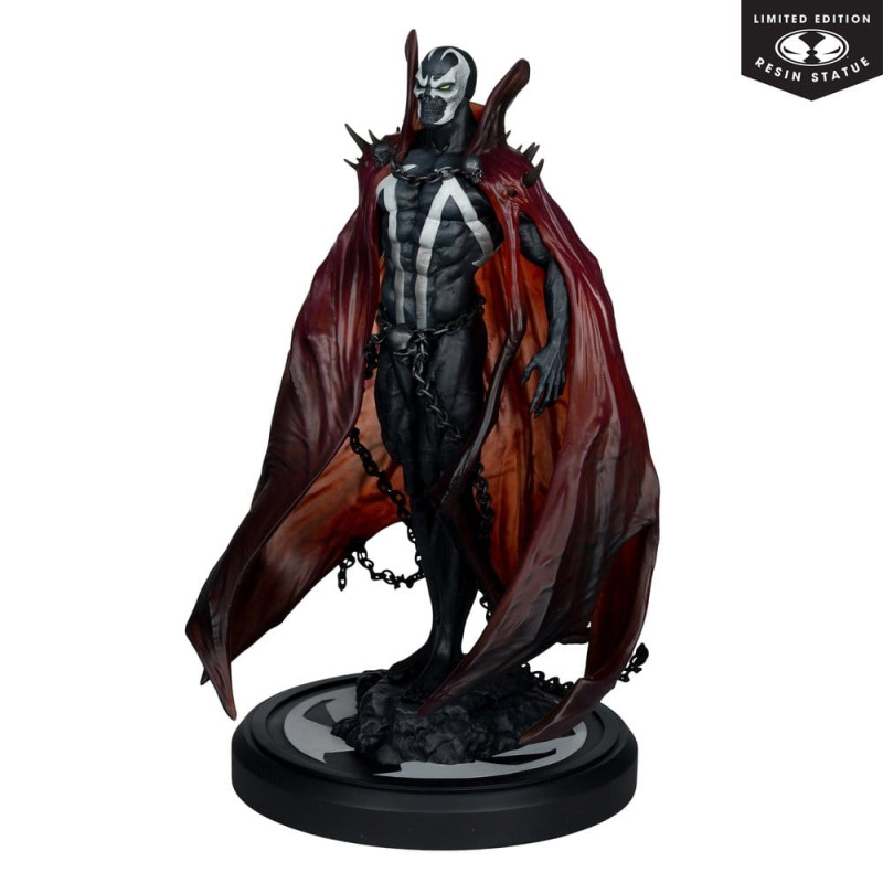 Spawn Black White & Red All Over Statue 1/10 Spawn by Pupeteer Lee 23 cm 1