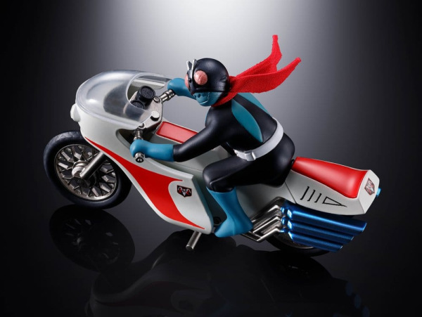Kamen Rider Chogokin Diecast Action Figure Cyclone (Masked Rider 1) 9 cm 5