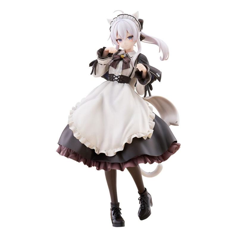 Wandering Witch: The Journey of Elaina F:NEX PVC Statue 1/7 Elaina Maid costume with cat ears Ver. 2