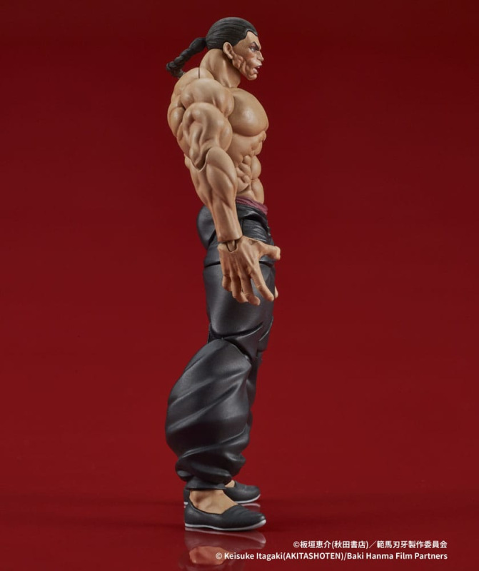 Baki Hanma Digaction Action Figure Retsu Kaioh 7 cm 2