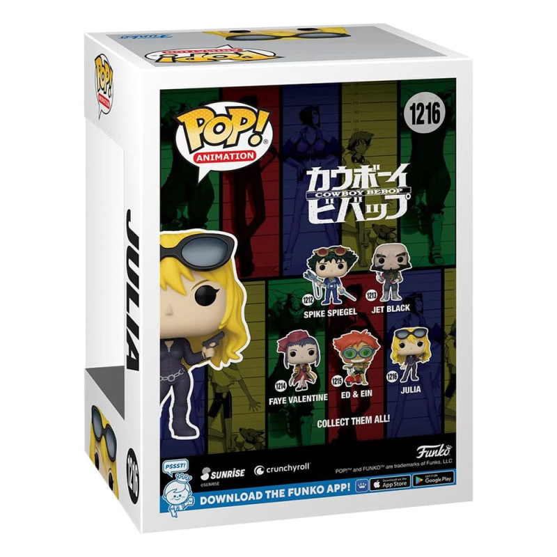 Cowboy Bebop POP! Animation Vinyl Figure Julia 9 cm 2