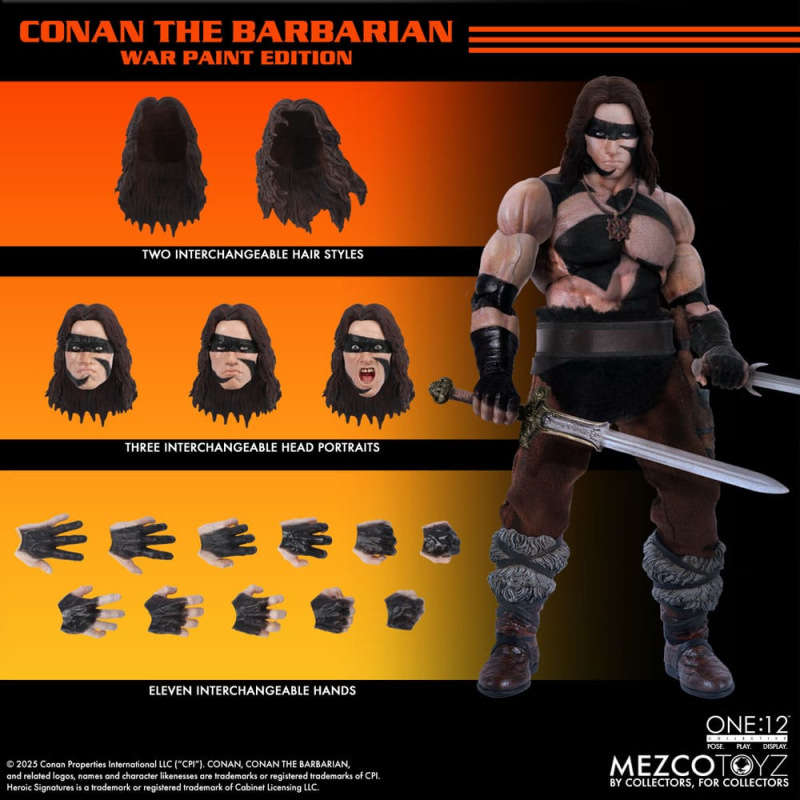 Conan the Barbarian Action Figure 1/12 Conan (1982) 16 cm 6