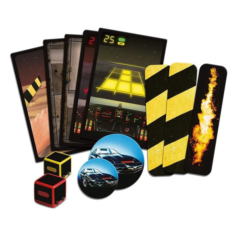 Knight Rider Card Game Kitt vs. Karr Retro