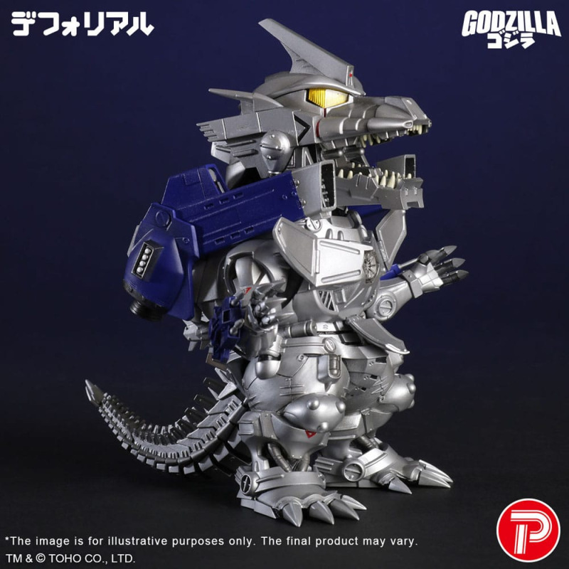 Godzilla against Mechagodzilla Deforeal PVC Statue MFS-3 KIRYU Heavily Armed Type 15 cm 1