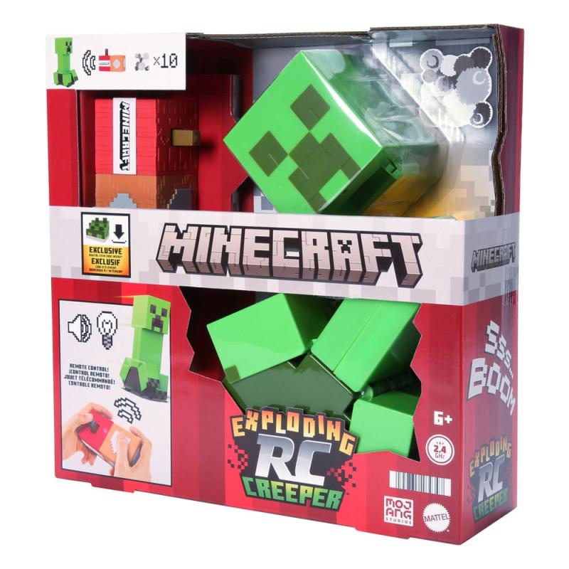 Minecraft Figure Exploding RC Creeper 25 cm