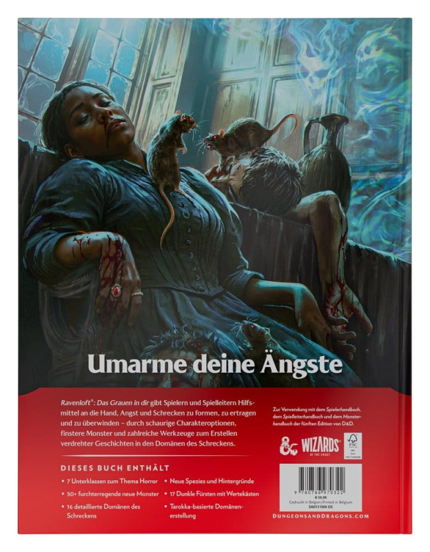 Dungeons & Dragons RPG Ravenloft: Das Grauen in Dir Book *German Version* 8
