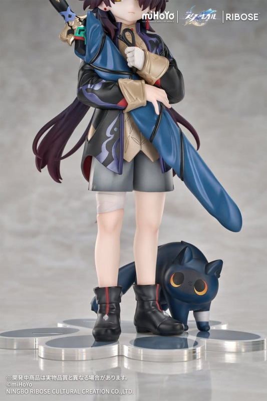 Honkai: Star Rail Rise Up+ Chibi Cat Series Chibi Figure Blade Ver. 19 cm 7