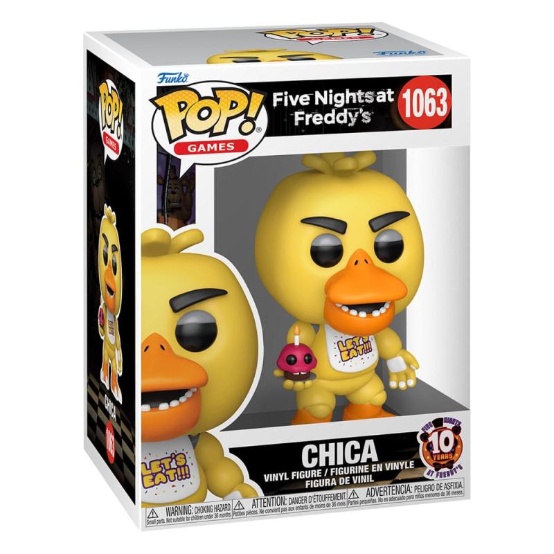 Five Nights at Freddy's POP! Vinyl Figure 10th Anniversary - Chica 9 cm