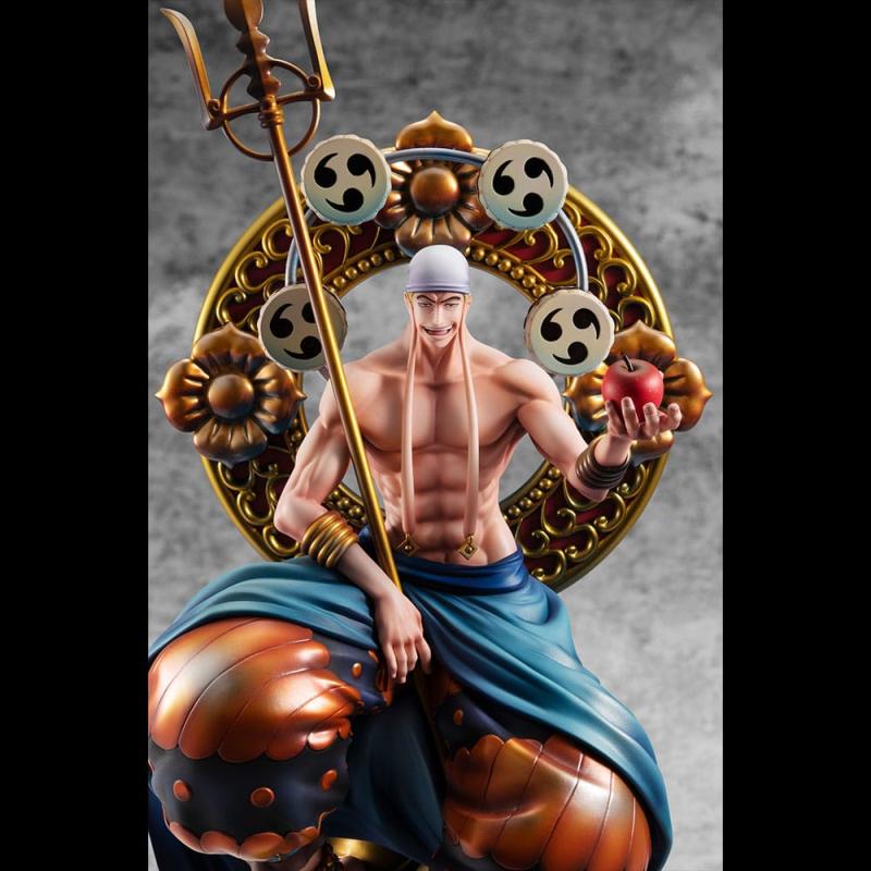 One Piece P.O.P PVC Statue Neo Maximum The only God of Skypiea Enel 34 cm 7