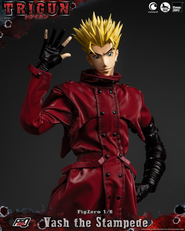 Trigun FigZero Action Figure 1/6 Vash the Stampede 31 cm 11